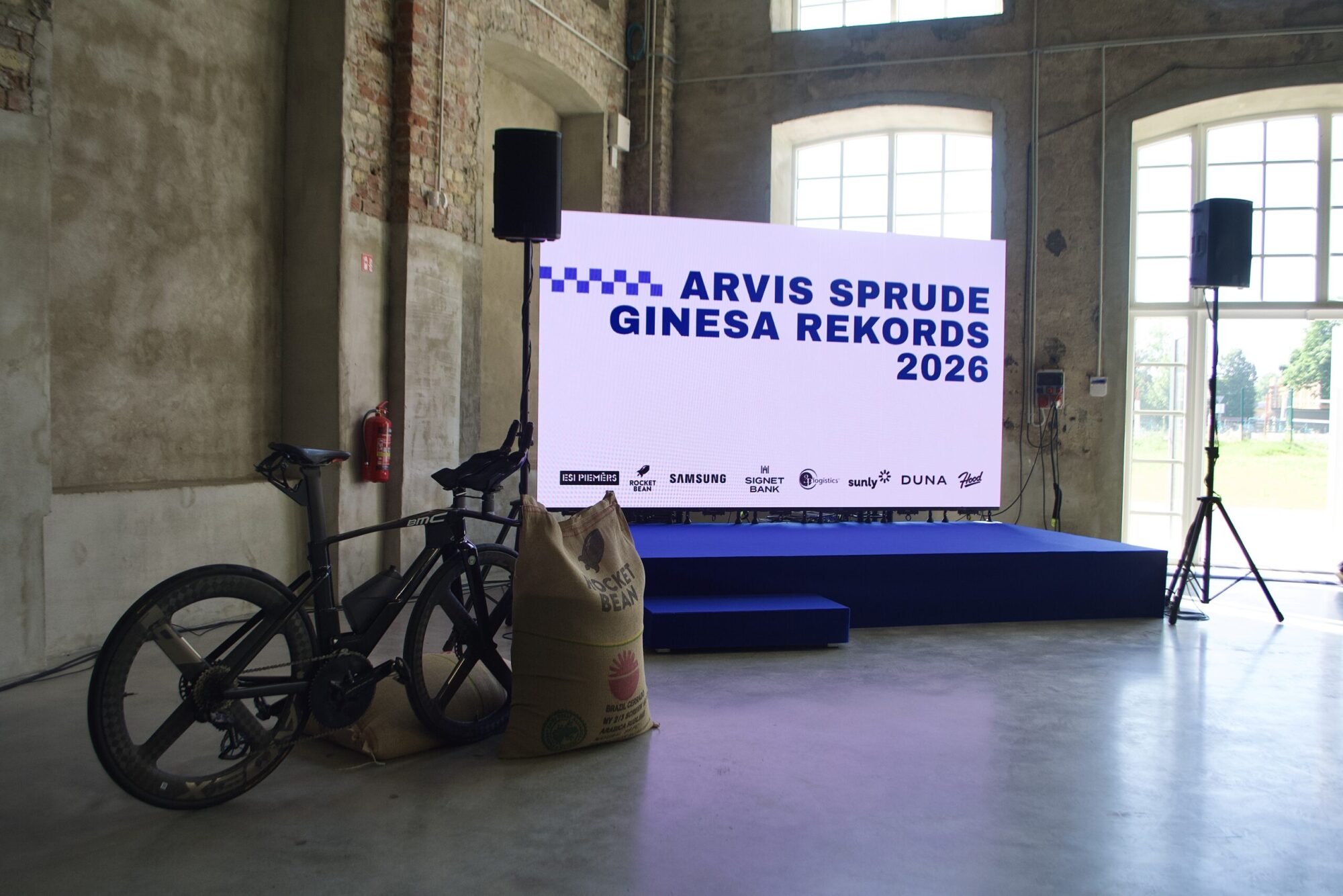 Sunly atbalsta kuldīdznieka Arvja Sprudes Ginesa rekorda mēģinājumu